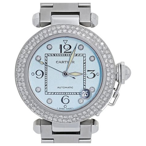 cartier santos girl|cartier santos diamond bezels.